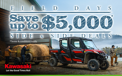 FIELD DAYS SIDE x SIDE DEALS