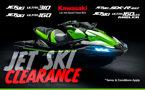 JET SKI CLEARANCE SALE