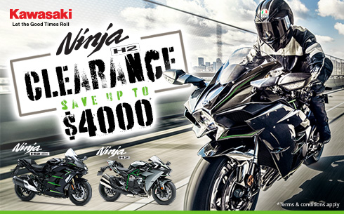 Ninja H2 MODEL YEAR CLEARANCE