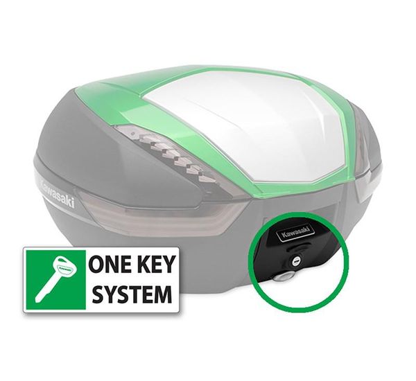 KQR 47 Litre Top Case One Key System