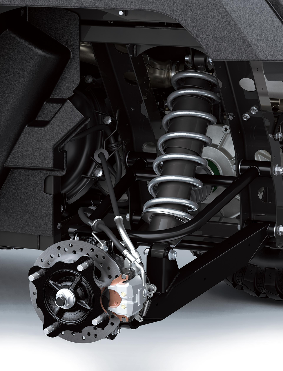 Double-Wishbone Suspension with Longer Travel