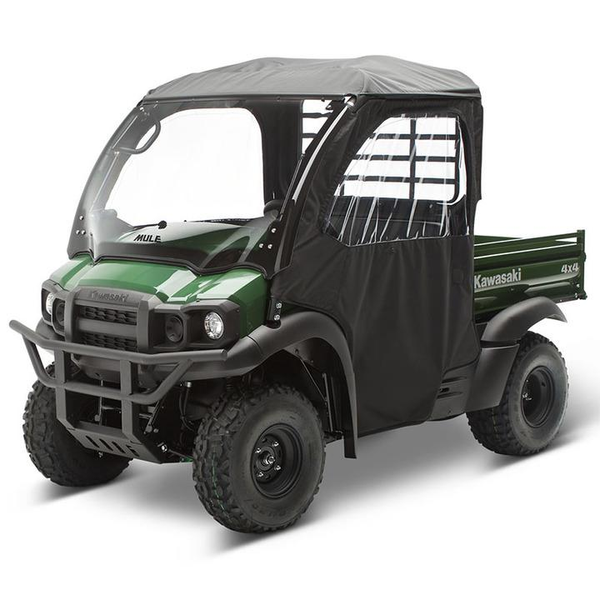 Soft Cab Enclosure Roof And Back, Black