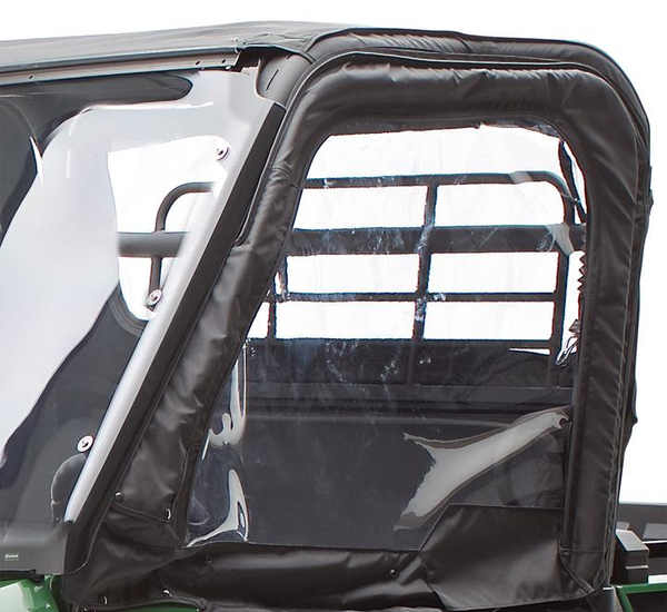 Soft Cab Enclosure Upper Door Set, Black