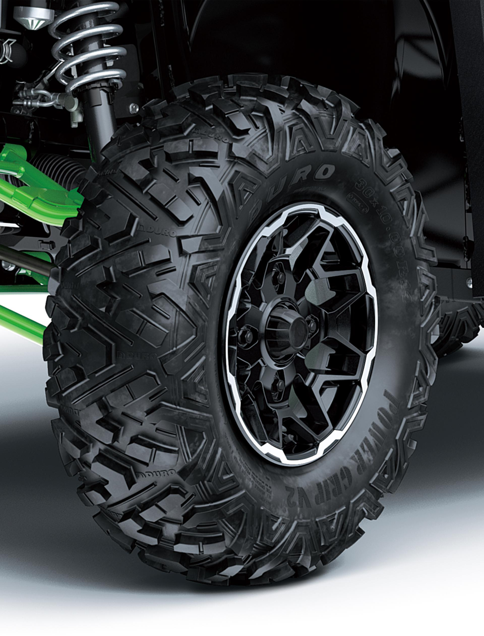30” Tyres with 14” Aluminium Wheels