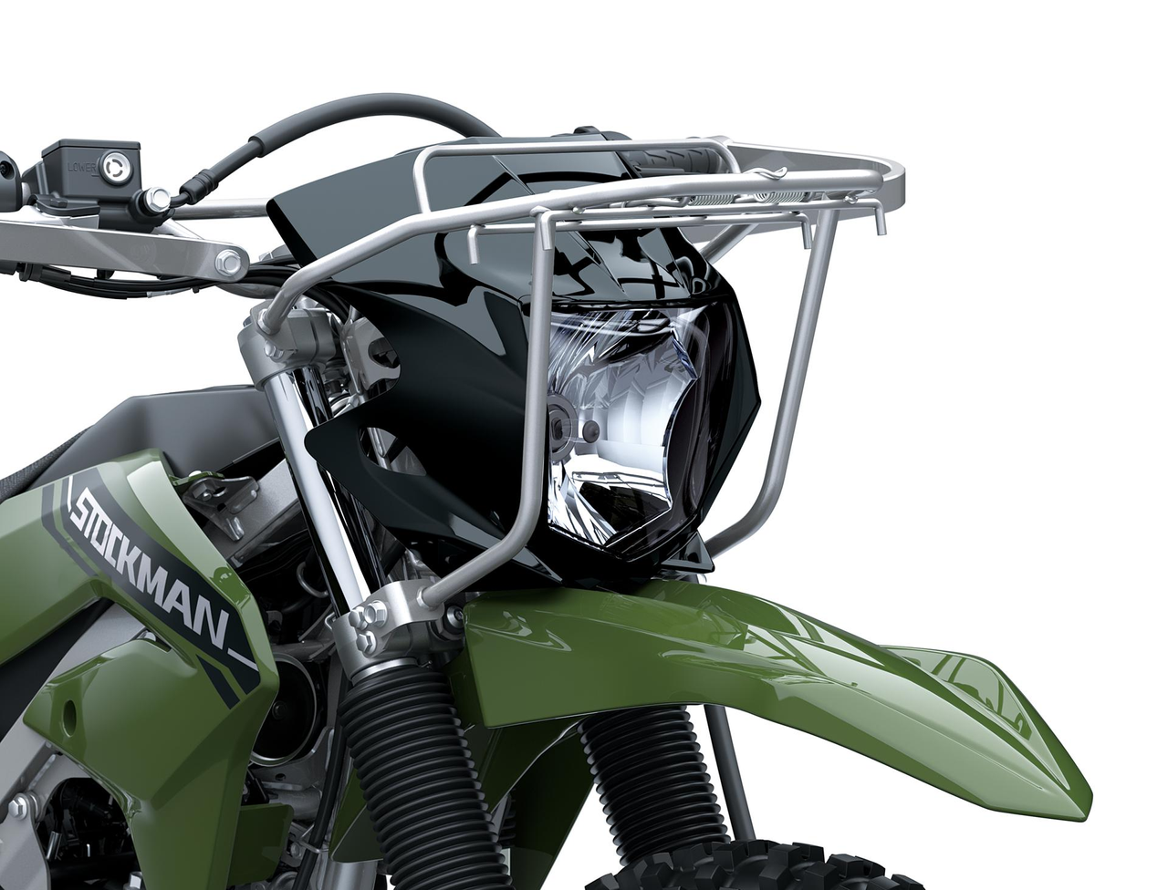 Large, Bright Headlight