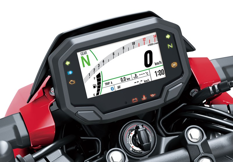High-grade full-colour TFT instrumentation