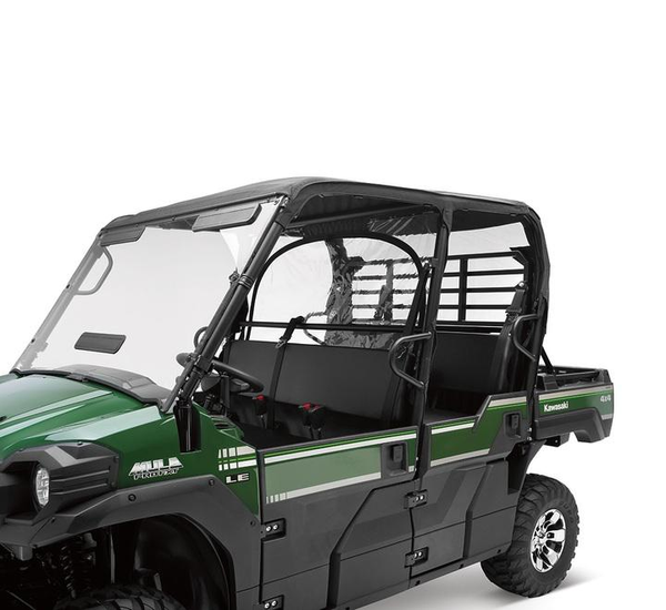 Soft Cab Enclosure, Roof And Back, Black
