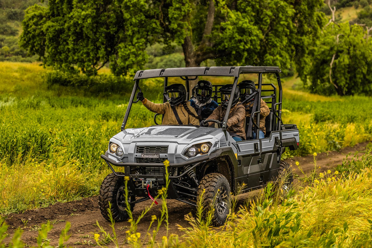 Prime examples of Kawasaki’s tough, reliable and durable build philosophy