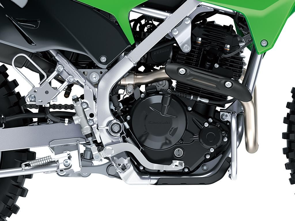 Fuel-Injected 233 cc Air-Cooled 4-Stroke Single