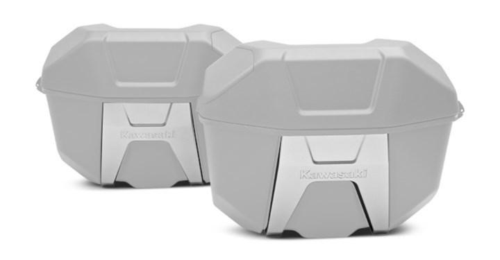 21 Litre Side Case Panel Set, Silver