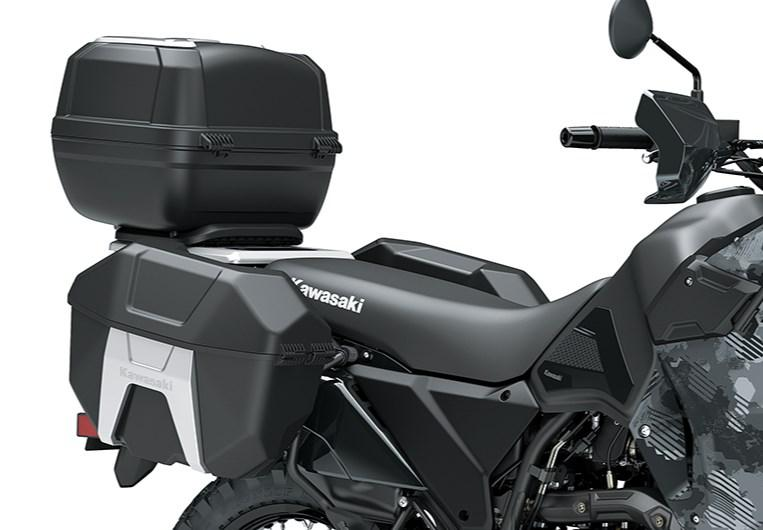KLR650-Exclusive Panniers and Top Case (Accessory)