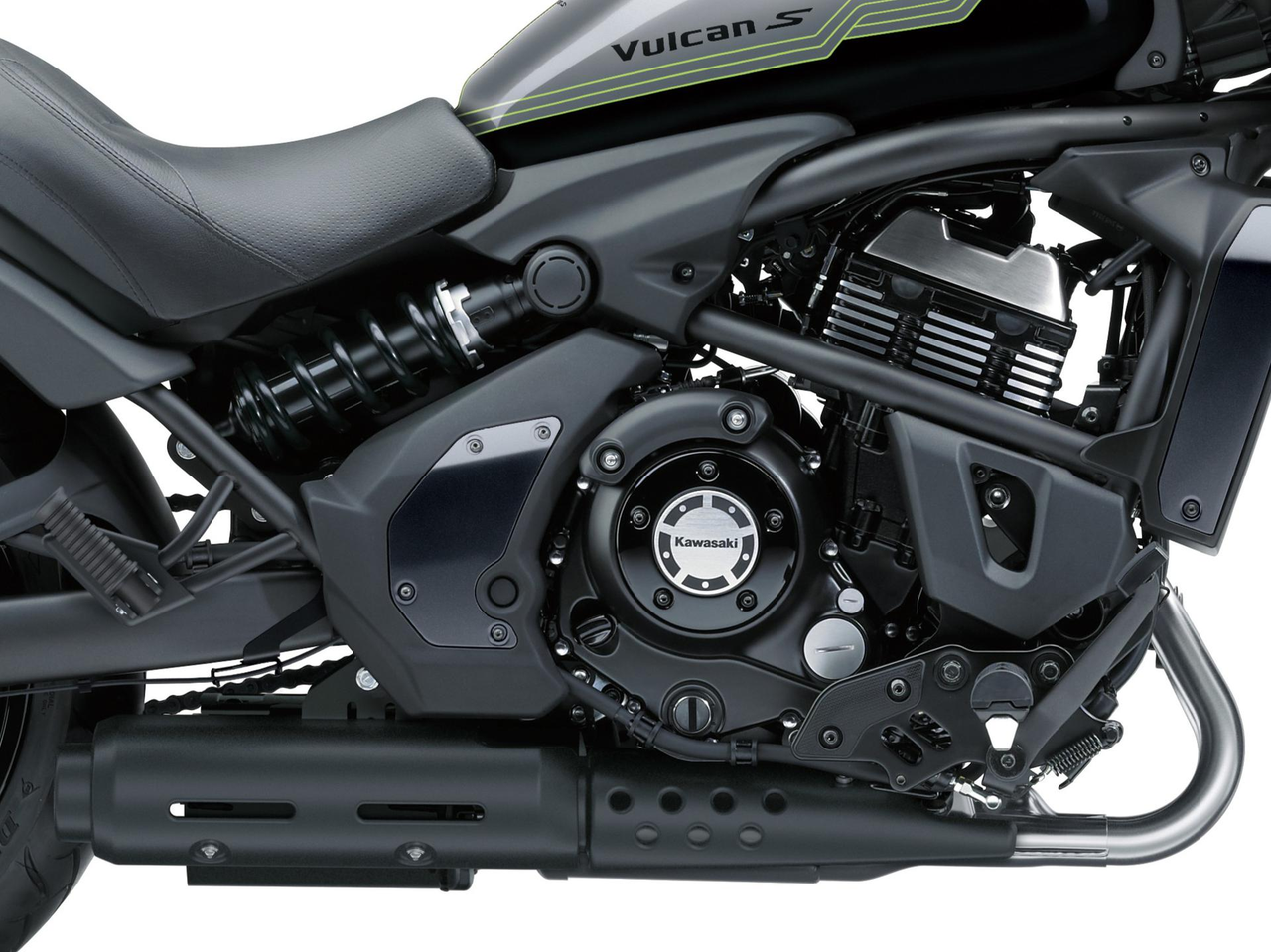 Under-engine muffler