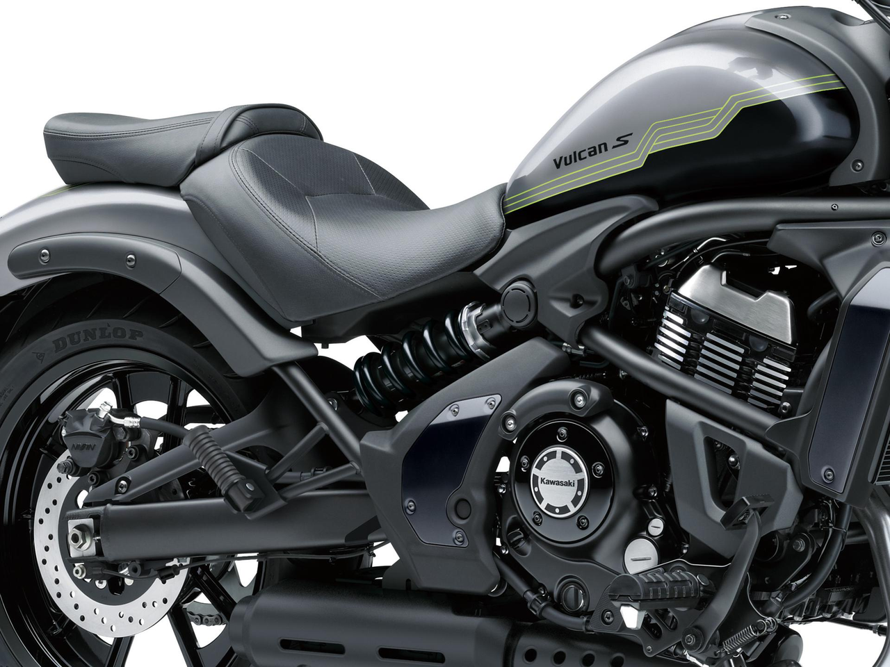 Slim backbone-style rear frame