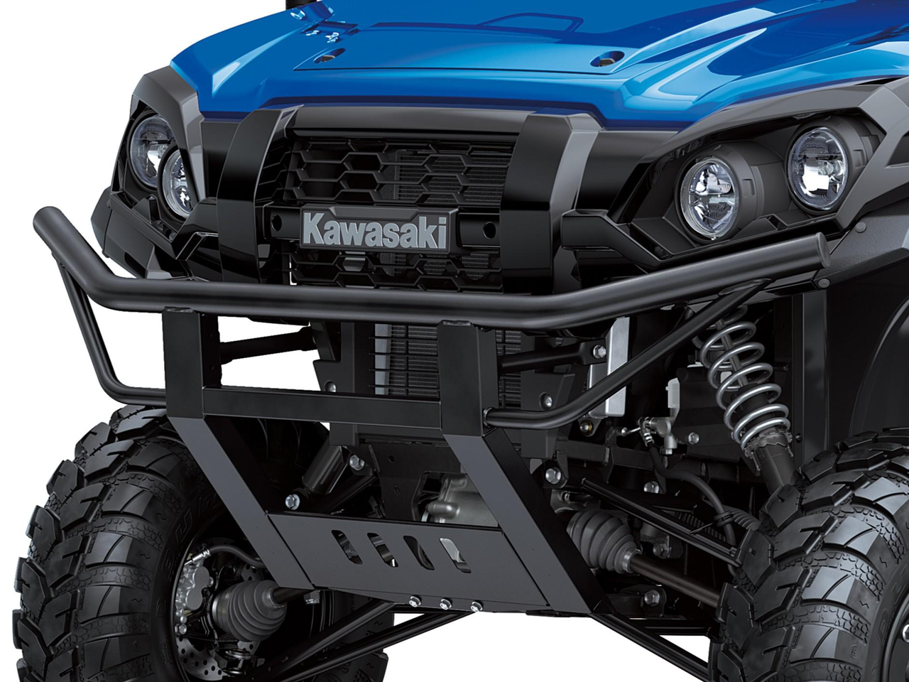 Steel bumpers front & rear