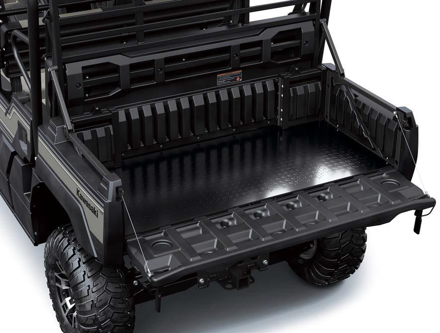 Substantial Cargo Bed and Towing Capacity